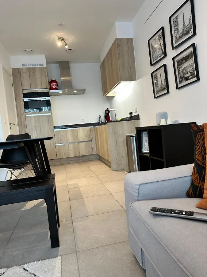Canal View One Bedroom Flat Brussels Apartment