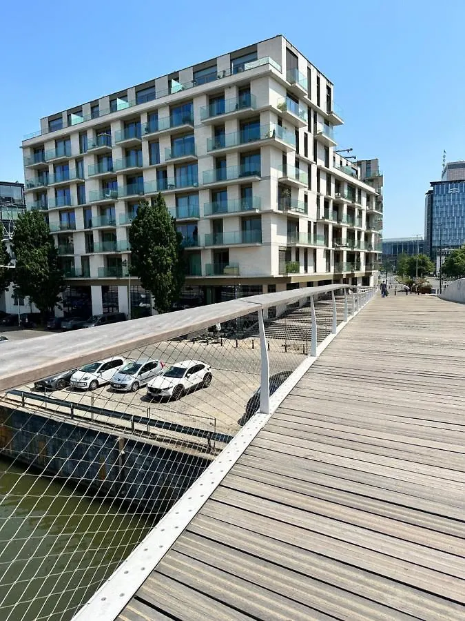 Apartment Canal View One Bedroom Flat Brussels Belgium